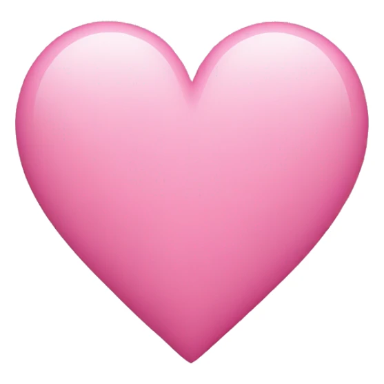 Pink heart sticker