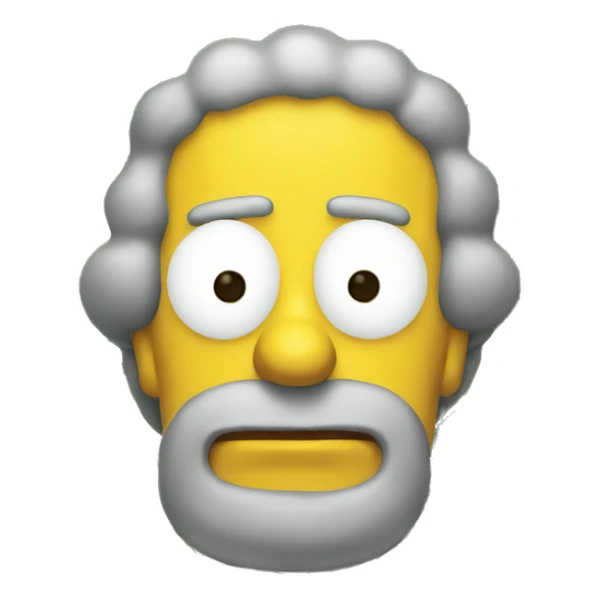 Homero simpson money fever sticker