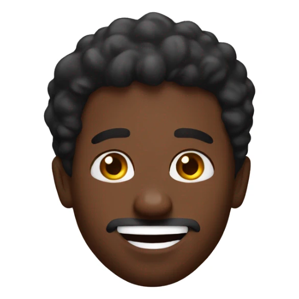 Black man in love with skibidi toilet  sticker