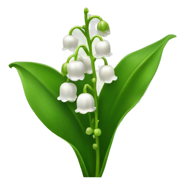 Lily of the valley sticker