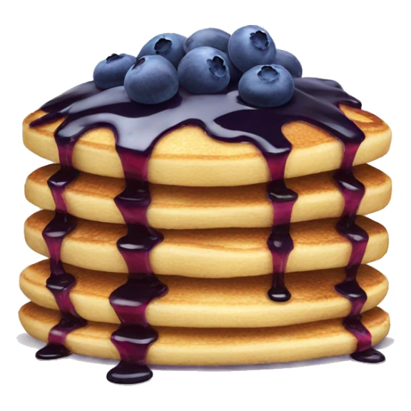 blueberry pancakes  sticker