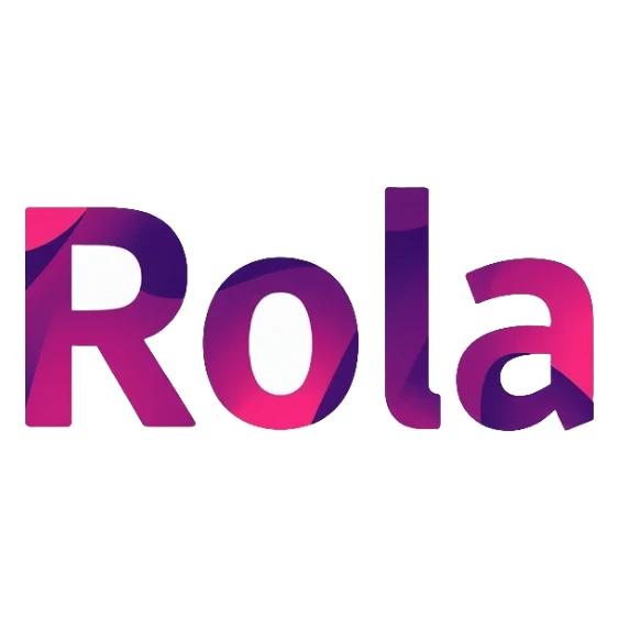 The text "Rola" sticker