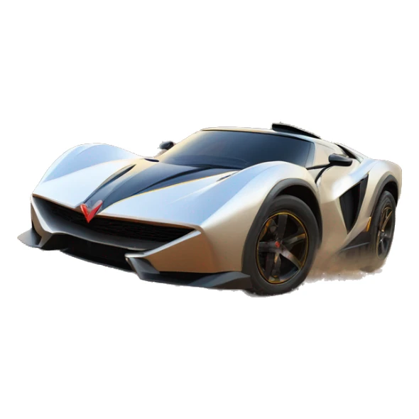 Wonder woman’s offroad capable long-travel suspension 4x4 hypercar  sticker