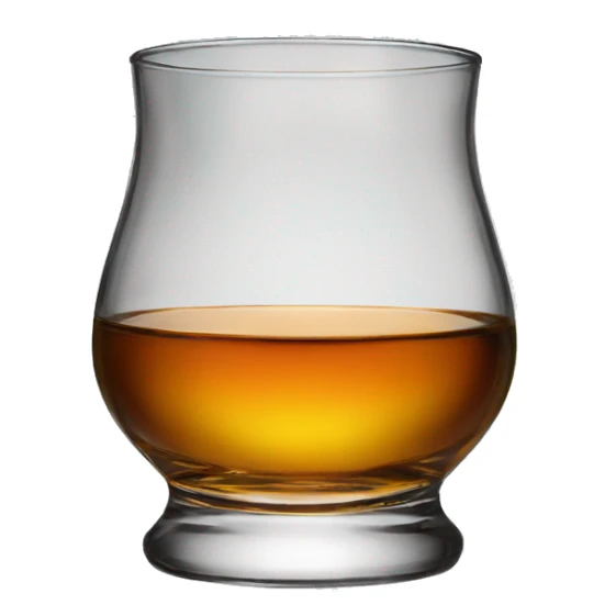 Glencairn whisky glass sticker