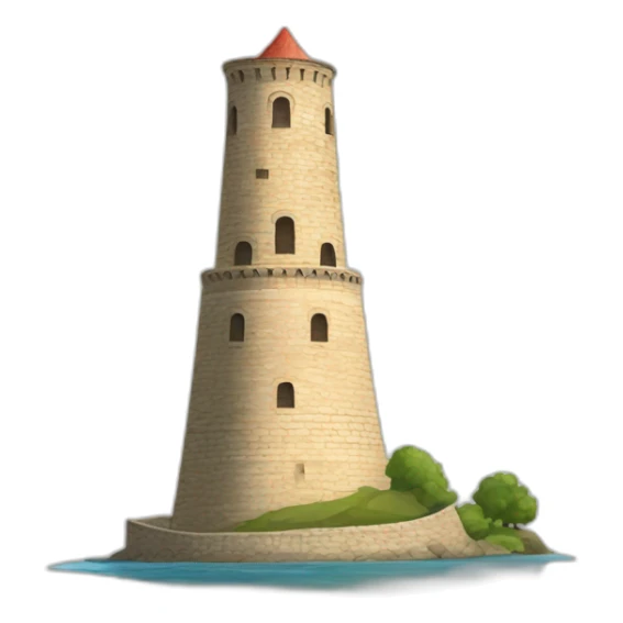maiden tower of Azerbaijan sticker
