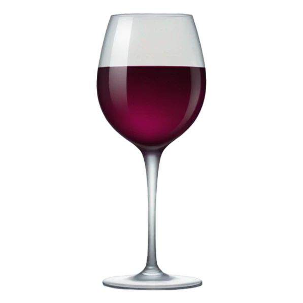 Huge wine glass sticker