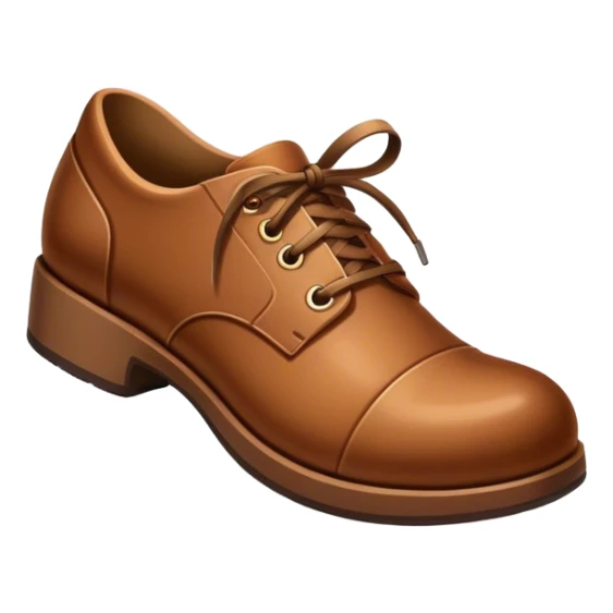 a shoe that is super happy and celebrating! sticker