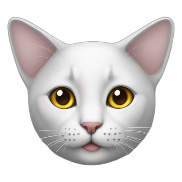 Personne avec des oreilles de chat sticker