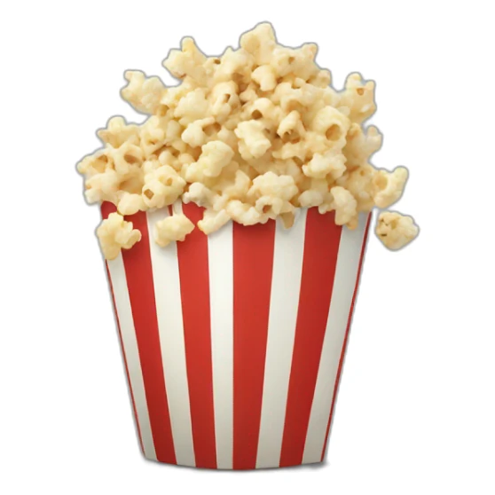 popcorn sticker