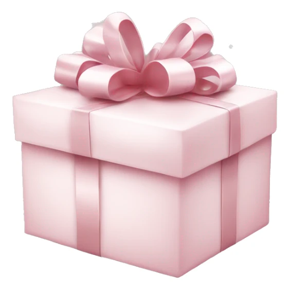 Light pink Christmas gifts under a white Christmas tree  sticker