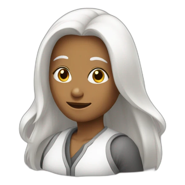 une personne blanche au cheveux brun qui parle dans un micro sticker