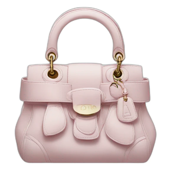 Dior bag sticker