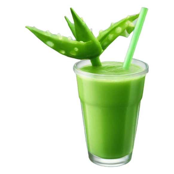 Aloe Vera Smoothie at a Beach Cafe sticker