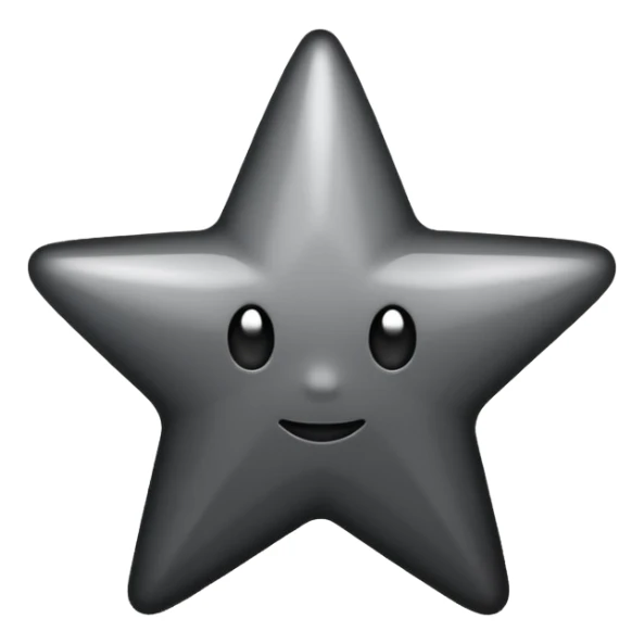 Half black star emoji when we need to have half rating sticker