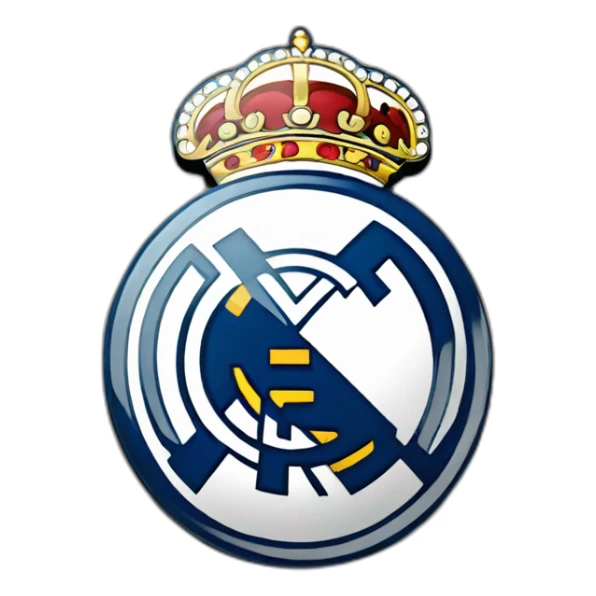 real madrid logo  sticker