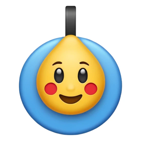 Create an emoji with the animated form colors moving on the object - the content is - 7687 sticker