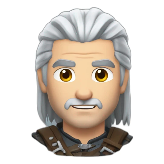 geralt of rivia sticker