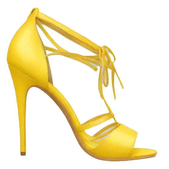 Yellow heels sticker