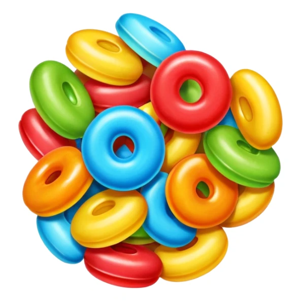 Healthier growth and better concentration with Omega 3 candy. sticker