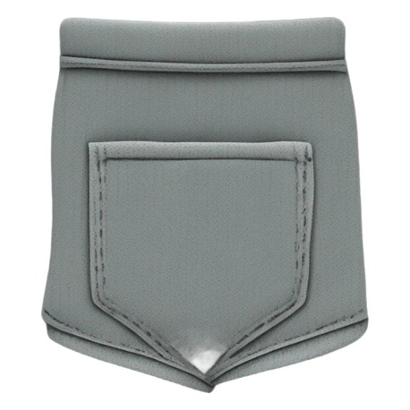 pants pocket with a tiny person inside of it  sticker