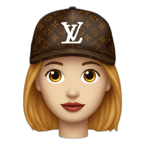 Only Louis Vuitton cap no face sticker