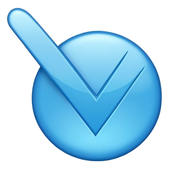 buat centang biru tiktok semirip mungkin sticker