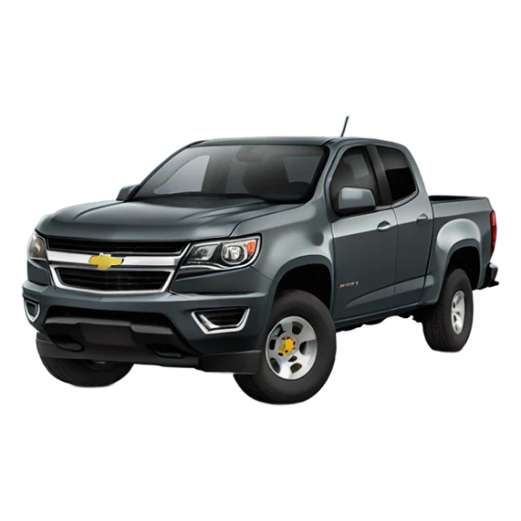 Chevy Colorado truck dark gray sticker