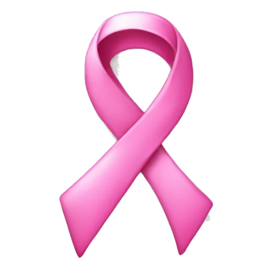 pink cancer ribbon sticker