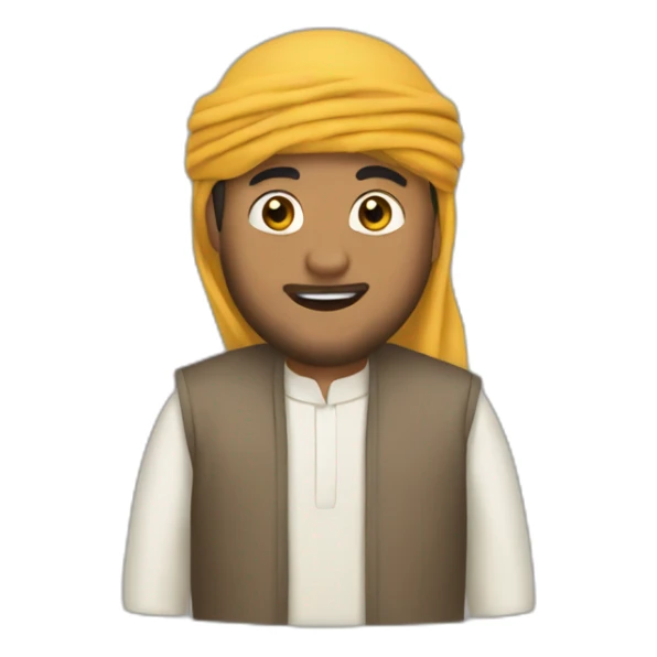 Musulman qui fait un pouce en l’air sticker