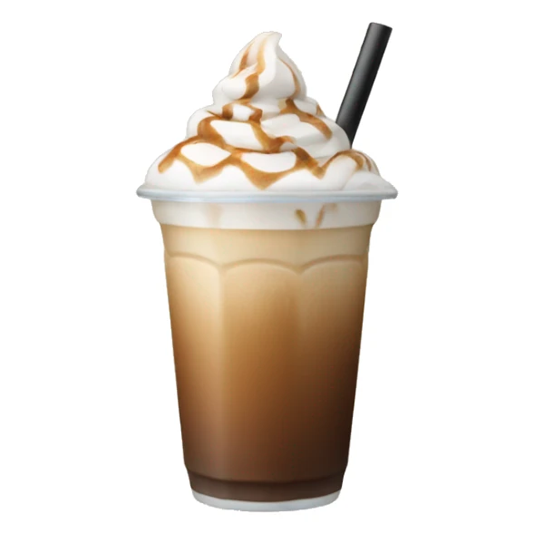 iced latte sticker