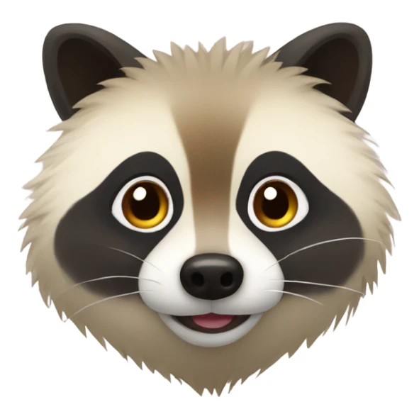 Japanese raccoon dog sticker