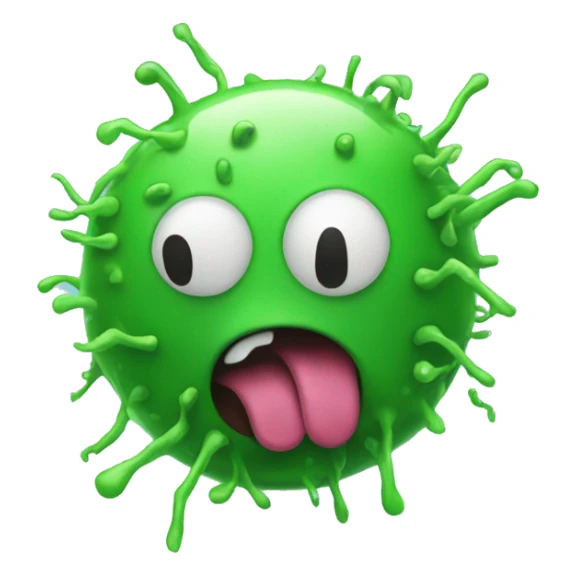 germs with no face sticker