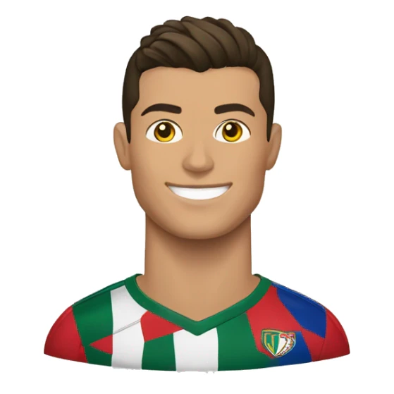 Cristiano Ronaldo avec le drapeau Kanaky  sticker