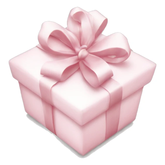 Light pink Christmas gifts under a white Christmas tree  sticker