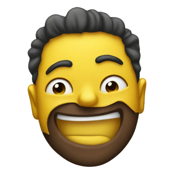 yellow face emoji dab me up sticker