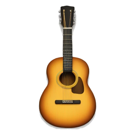eight string guitar sticker