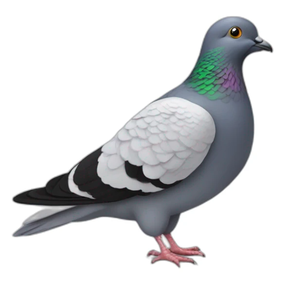 pigeon-pen sticker