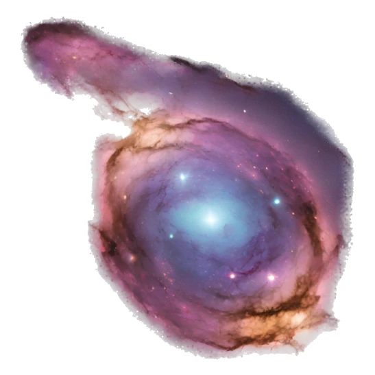 Galaxy sticker