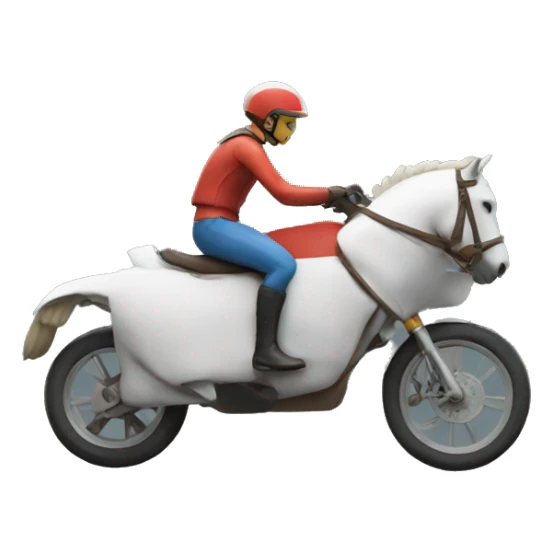 Un rider qui fait une figure  sticker