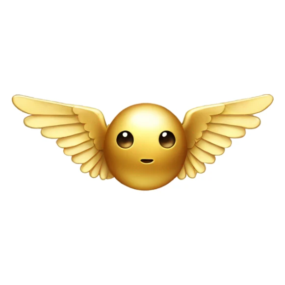 Golden snitch ball harry potter sticker