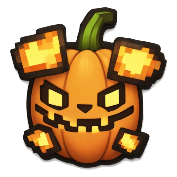 pokemon pumpkin minecraft badge medal future cute sticker