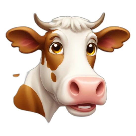 Polish cow sticker
