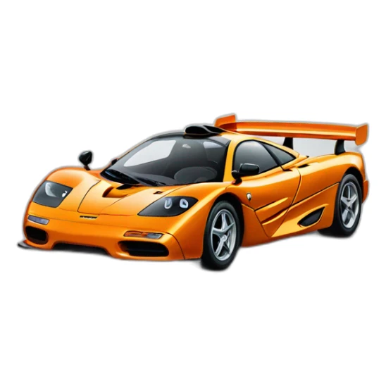 mclaren f1 car sticker