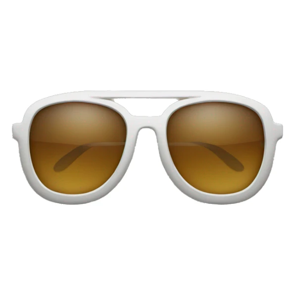 A pair of sunglasses laying flat sticker