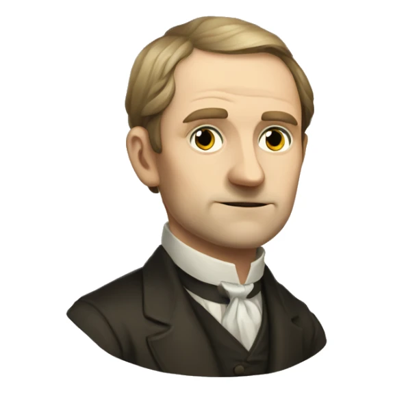 Rodion Raskolnikov from "Crime and Punishment" sticker