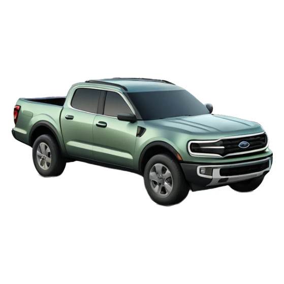 2023 ford Maverick truck, cactus grey color like light green grey sticker