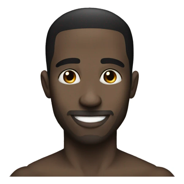 Black man says i love hicham sticker