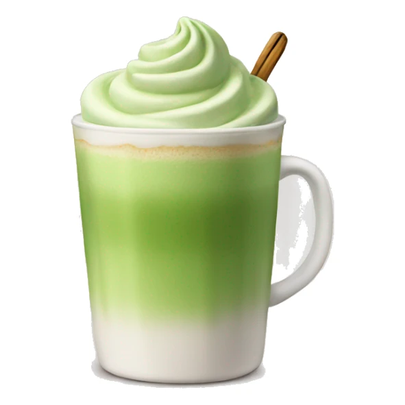Matcha latte  sticker