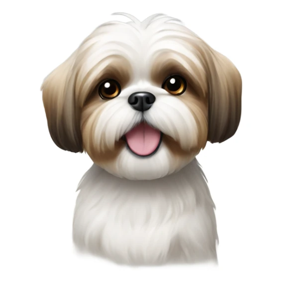 Shih tzu giving a thumbs up  sticker