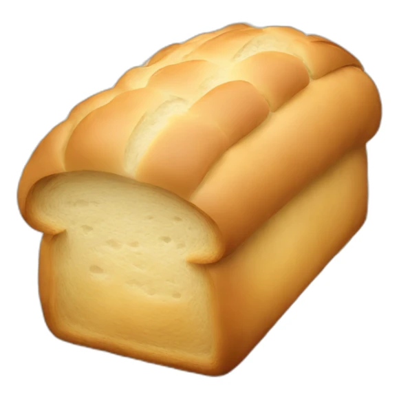 a loaf of bread made out of money sticker